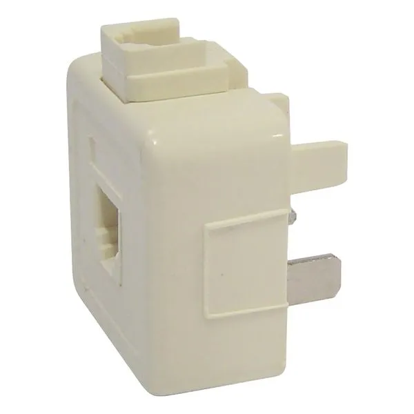 Plug Adaptador FONE/FAX DUPLOC/JACK Amer.+padrao JP-13MARFIM