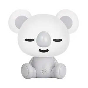 Luminária De Mesa Infantil Taschibra Led Abajur Coalinha Caly 3w Usb Luz Quente 3000k