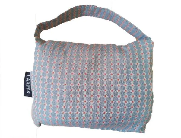 Peso de Porta Lartex Bolsa Jacquard Rosa 1,1kg