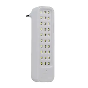 Luminária de Emergência LED Barra Branca 1W 150 Bivolt Blumenau Luminária de Emergência LED Barra Branca 1W Luz Branca 100 lúmens