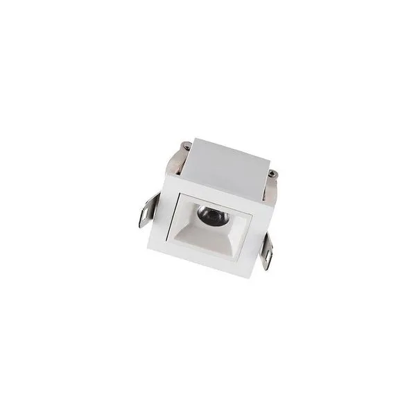 Spot De Embutir Taschibra Arch Pontual Led 2w Bivolt Branco 2700k Luz Amarela 15090428