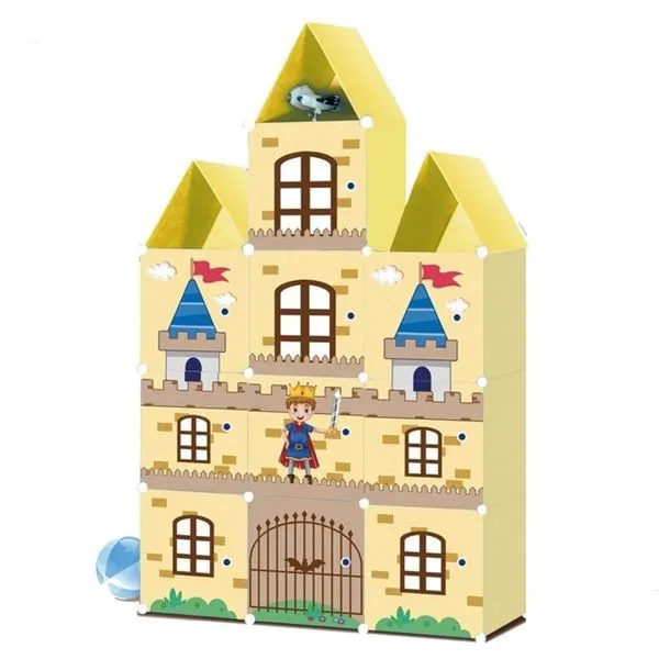 Sapateira Infantil Kit 13 Modulos Armario Plastico Portatil