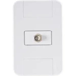 Conj 4x2 1 Tomada Tv/sat Coaxial Tramontina Tablet Branco