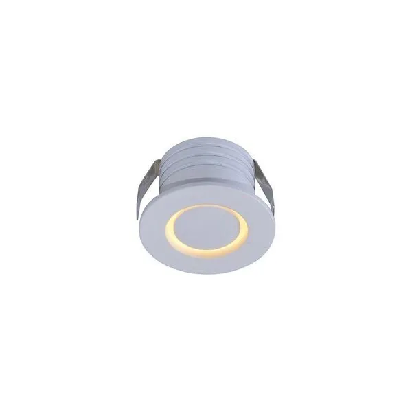 Spot De Embutir Nordecor Nobi Mini Led 3w Bivolt Branco 3000k Luz Amarela