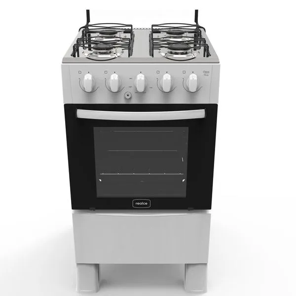 Fogão 4 Bocas a Gás Acendimento Automático Realce Bivolt CR201