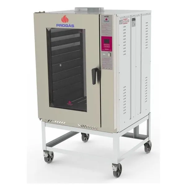 Forno Turbo A Gás Progás 10 Esteiras Prp-10000st G2 Bivolt
