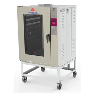 Forno Turbo A Gás Progás 10 Esteiras Prp-10000st G2 Bivolt