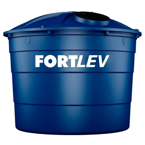 Caixa D'Água Polietileno 7.500L Azul - Fortlev