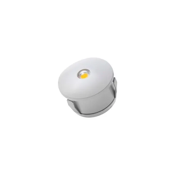 Spot De Embutir Nordecor Zora Mini Led 1w Bivolt Branco 3000k Luz Amarela