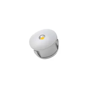 Spot De Embutir Nordecor Zora Mini Led 1w Bivolt Branco 3000k Luz Amarela