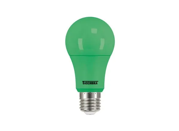 Lâmpada LED Taschibra TKL Colors Verde 5W Autovolt