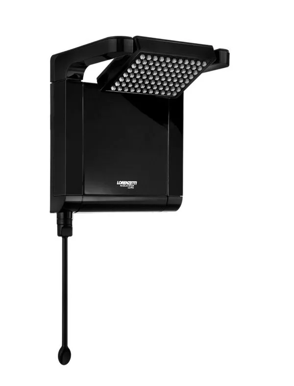 Chuveiro Eletrônico Lorenzetti Acqua Star Ultra Preto 7800W 220V