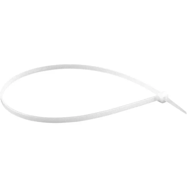 Abraçadeira De Nylon, Branca, 400 Mm X 4,8 Mm, Com 100 Peças, Vonder Ostenvonder