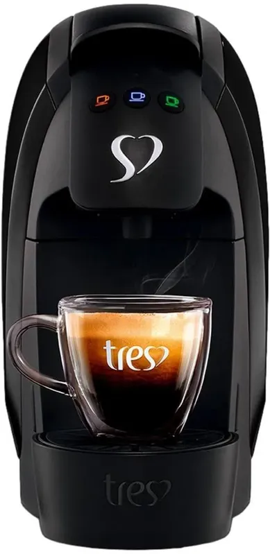Cafeteira Expresso Três Corações G4 Luna Preto 110V