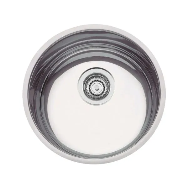 Cuba de Embutir Tramontina Luna 38 BL em Aço Inox Alto Brilho 38 cm