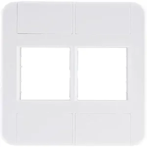 Placa 4 Postos 4X4 Tramontina Tablet Branca