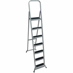 Escada Leve E Forte Prata 7 Degraus - 013007 - Açomix