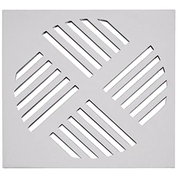 Grelha De Alumínio Quadrada 15x15cm - Gral6 - Astra Grelha Quad.15x15cm Aluminio Astra Gral6-as-gral6