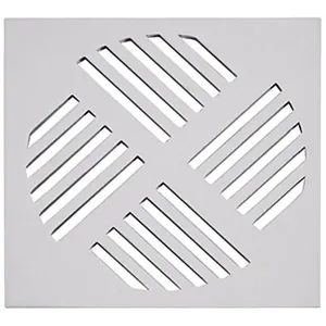 Grelha De Alumínio Quadrada 15x15cm - Gral6 - Astra Grelha Quad.15x15cm Aluminio Astra Gral6-as-gral6