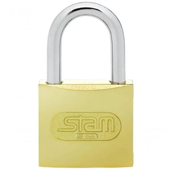 Cadeado Latonado 40mm - Stam