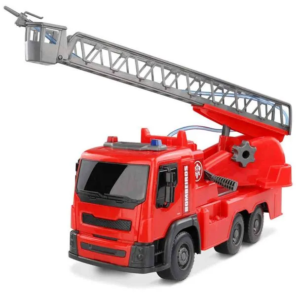 Caminhão de Brinquedo Roma Jensen Brutale Bombeiro Lança Água Vermelho 1510