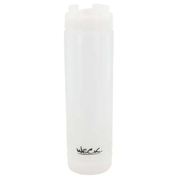 Kit 10 Bisnagas Invertida 710ml Molhos Weck Hamburgueria Restaurante Bar Profissional