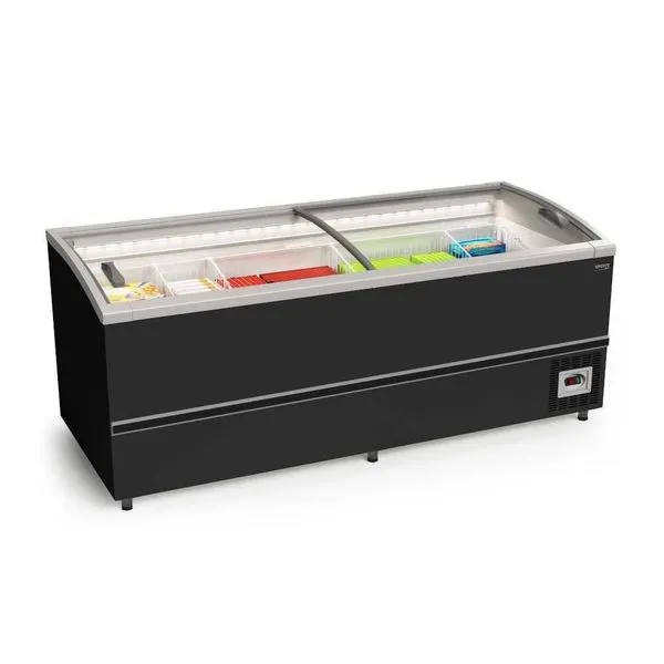 Expositor Ilha Congelamento Premium Inverter Eipr1900 Preto 220V Refrimate