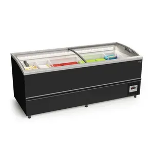 Expositor Ilha Congelamento Premium Inverter Eipr1900 Preto 220V Refrimate