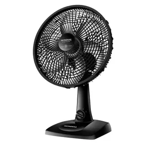 Ventilador de Mesa Super Power com 6 Pás 30cm 60W Mondial Ventilador de Mesa Super Power Preto com 6 Pás 30cm 60w 127V
