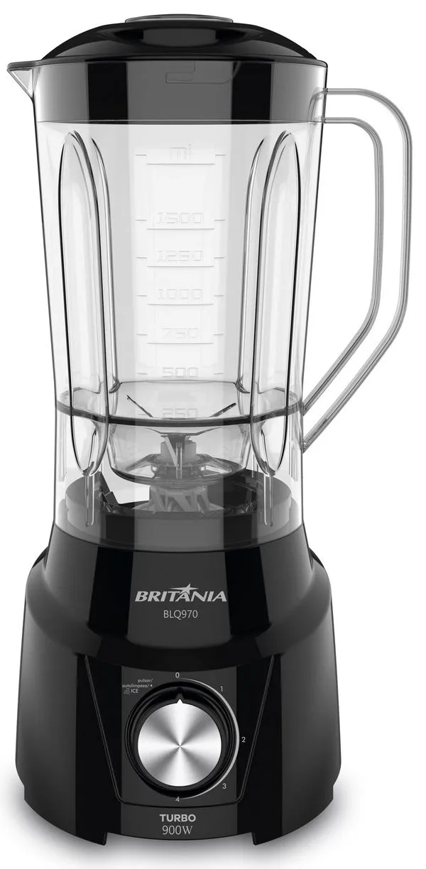 Liquidificador Britânia BLQ970P Preto 220V