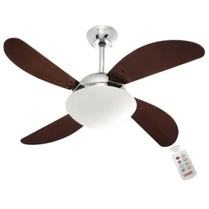 Ventilador Volare Fly Marrom 220V E Controle Remoto