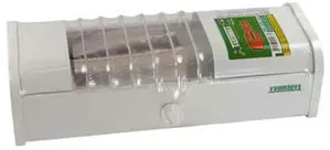 Luminária 1 Lâmpada de Sobrepor para Teto Compacta Taschibra Branco