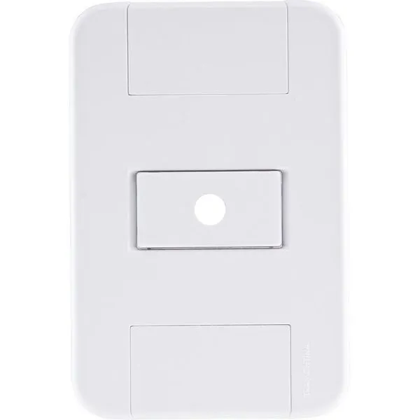 Conjunto Tampo Com 1 Furo 9,5 Mm Tramontina Tablet Branco Tramontina