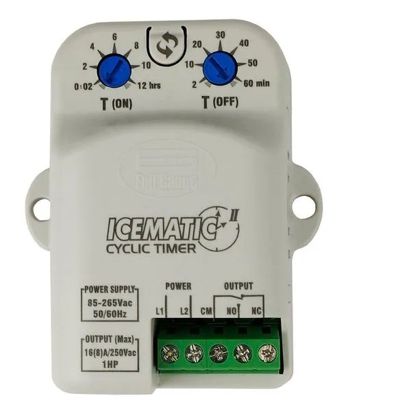 Temporizador Cyclic Timer Icematic Ii Bivolt 85 A 265vac Full Gauge