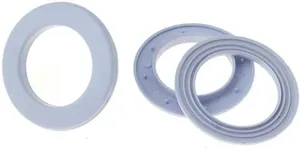 Ilhós Couselo Plástico Redondo 28mm Kit com 20 Peças Branco