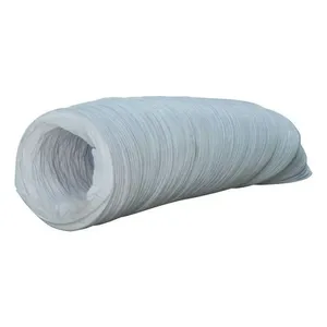 Duto Flexível Pvc Branco 5'' 120mm X 3 Metros