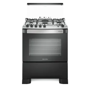 Fogão Mueller Decorato G3 5 Bocas Acendimento Automático Preto Fosco Bivolt