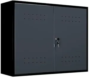Armário Para Ferramentas de Parede Aéreo Presto Dark