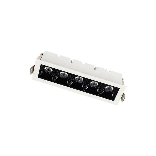 Spot De Embutir Taschibra Arch Pontual Led 10w Bivolt Branco/preto 2700k Luz Amarela 15090436