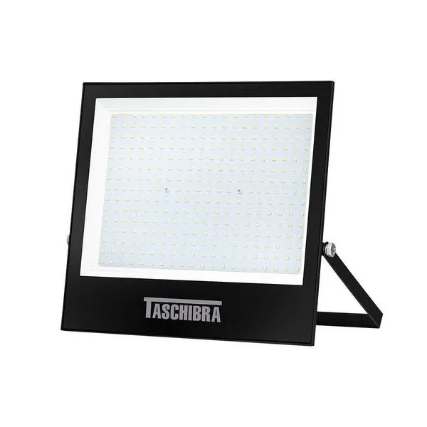 Refletor Taschibra Tr Led 300w Preto Bivolt 6500k Luz Branca 15030109-02