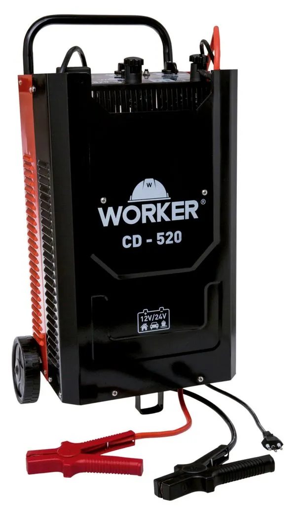 Carregador de Bateria Automotivo Worker CD520 Bivolt