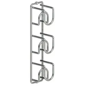 Adega de Parede Suporte para 3 Garrafas de Vinho Mini Aramado Masutti Cube