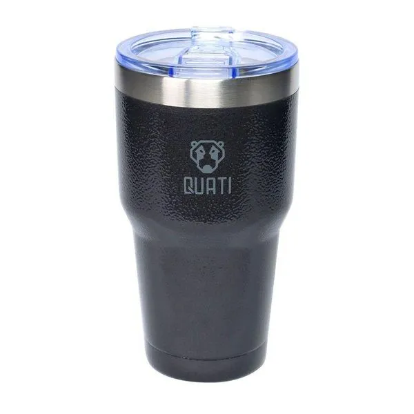 Copo Térmico Quati Para Carro 725ml Preto - Cpcr725