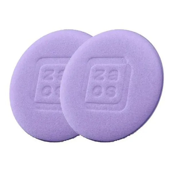 Kit 2 Aplicadores De Espuma Limpeza Automotiva Super Macia Zacs