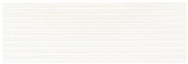 Porcelanato Portobello 30x90cm Branco Decor Ripado Matte Retificado Classe A