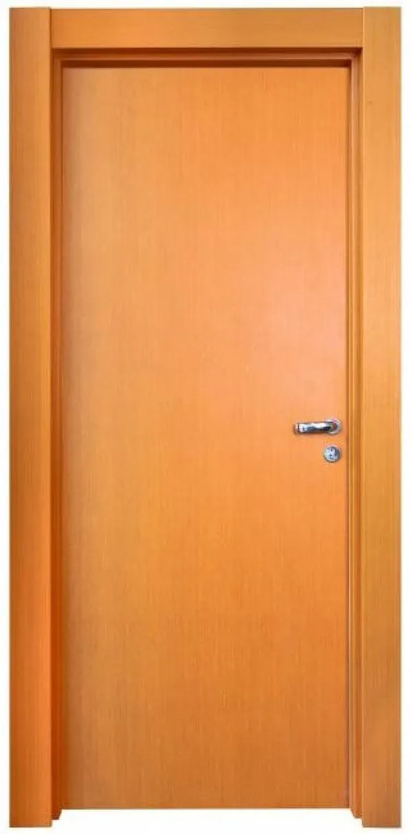 Porta de Madeira Pinus Montada Pinhal 1221 M12 75x213cm Marco Regulável 12 a 16cm Direita Curupixa