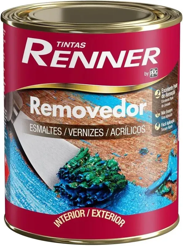Removedor de Tinta Pastoso Renner 900ml