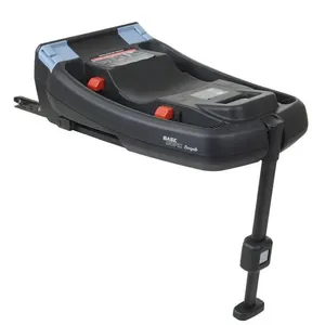Base Isofix para Bebê Conforto Até 13kg com Pé Ajustável Instalação no Carro Preto Burigotto Base Isofix para Cadeira Até 13kg com Pé Regulável Preto Burigotto