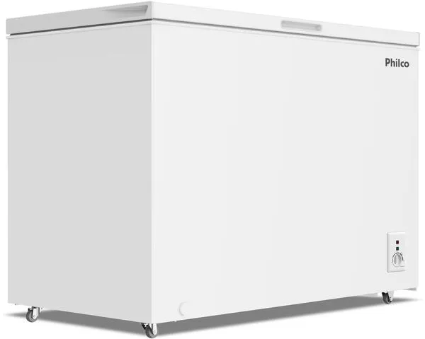 Freezer Horizontal Philco 1 Tampa PFH300B 299 Litros Branco 220V