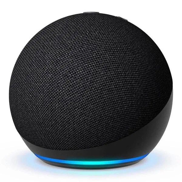 Caixa De Som Inteligente Amazon Echo Dot 5ª Geração Com Alexa Preta